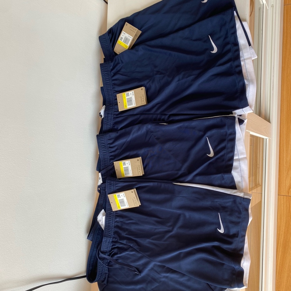 Nike Dark Blue Slim Fit Shorts